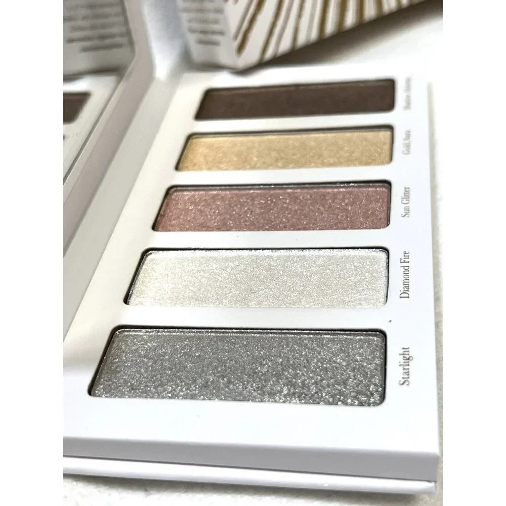 KYPRIS Set Illuminating Eye Serum & Primer 5 Pan Shimmer‎ Palette Brightens